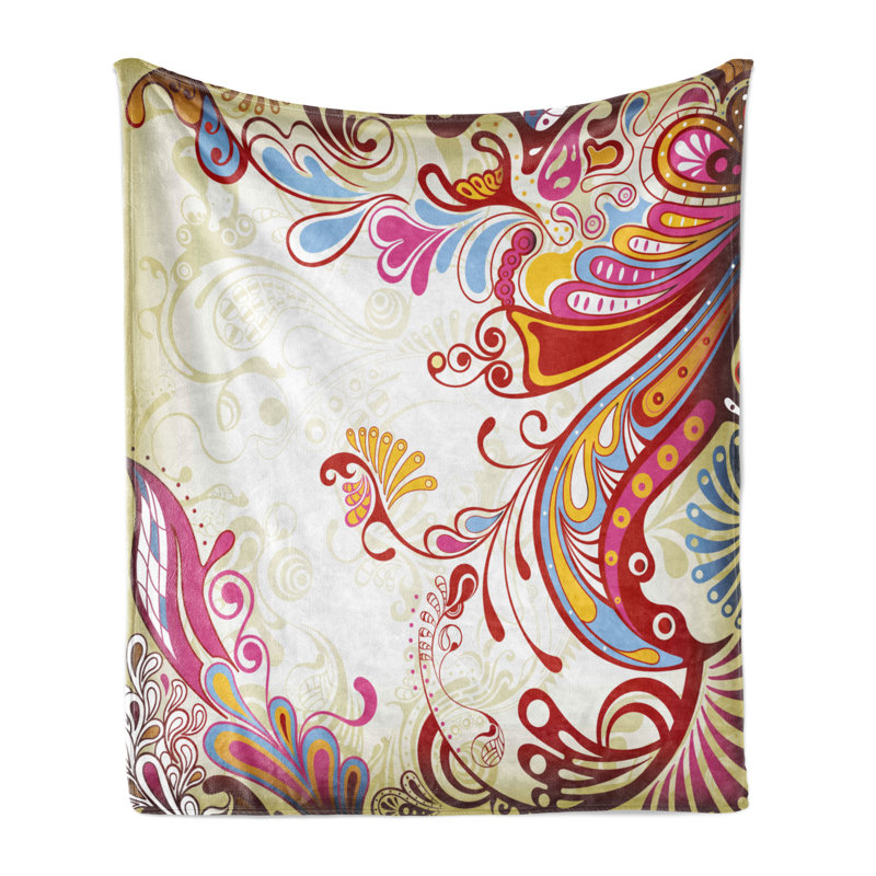 Hand Woven Throw Blanket, 50" x 60"