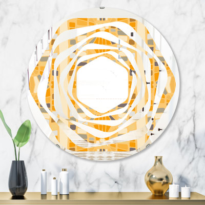 Miroir mural Whirl Abstract II
