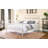 Citron White Finish Full Bed