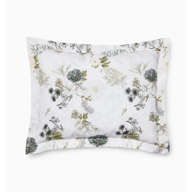 Incanto Floral Cotton Pillow Sham, Standard