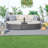 Darsh 88.98'' Long Chaise Lounge Set with Cushions and Table-91027738