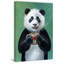 Panda Heart Mug - Wrapped Canvas Painting-34927524