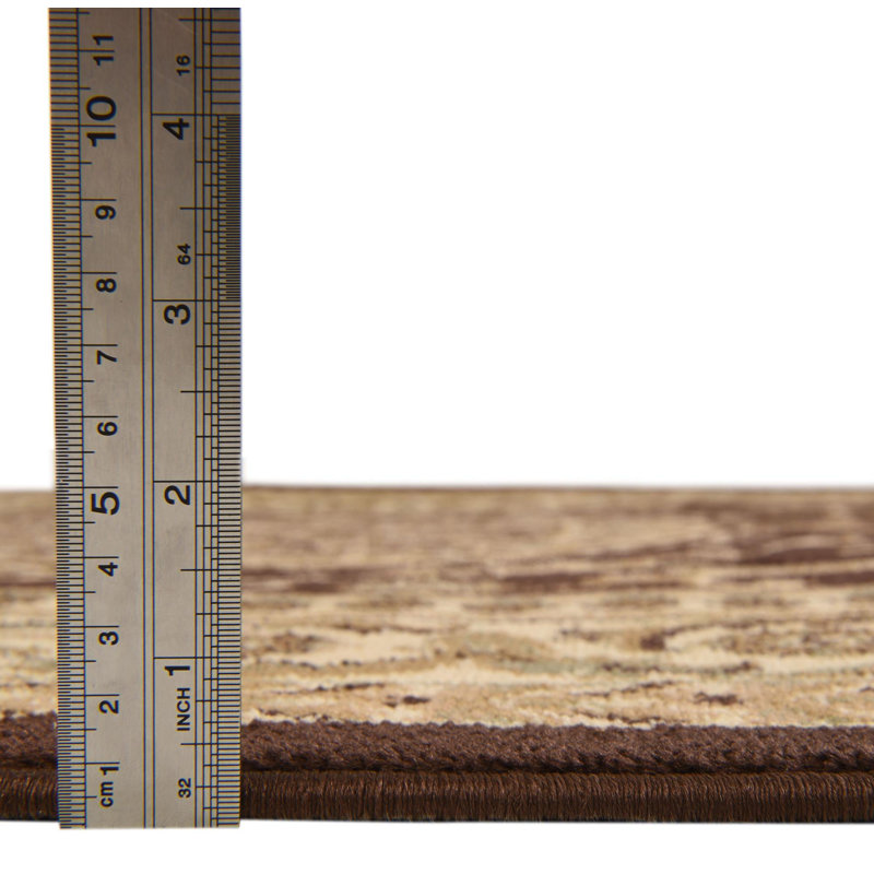 Tapis oriental brun / beige Aracelia, Rectangle 2 pi x 3 pi 1 po