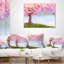 Floral Flowering Tree by Lake Pillow-29881780-29881782