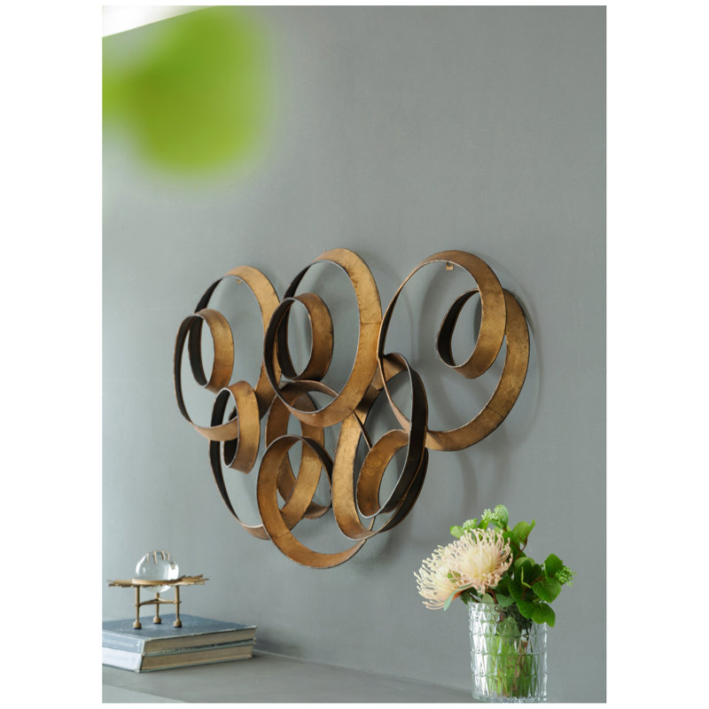 Unique Design Wall Décor, Gold Leaf Wall Décor