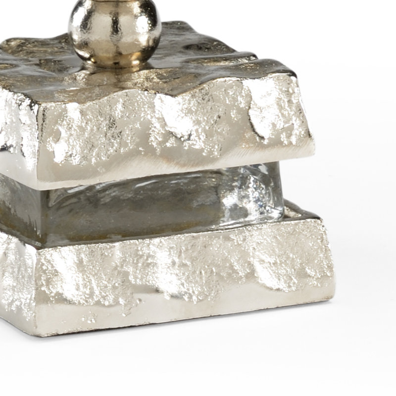Shelby Hurricane Candle Holder, 19.5" H x 4.5" W x 4.5" D