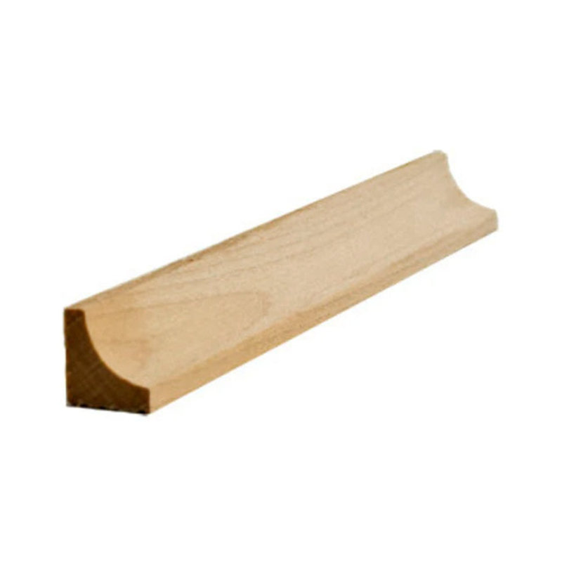 Moulure en corniche 3/4 po x 3/4 po EWCC12 Sans finition, L 0,75 po x H 0,75 po x P 94 po, Érable