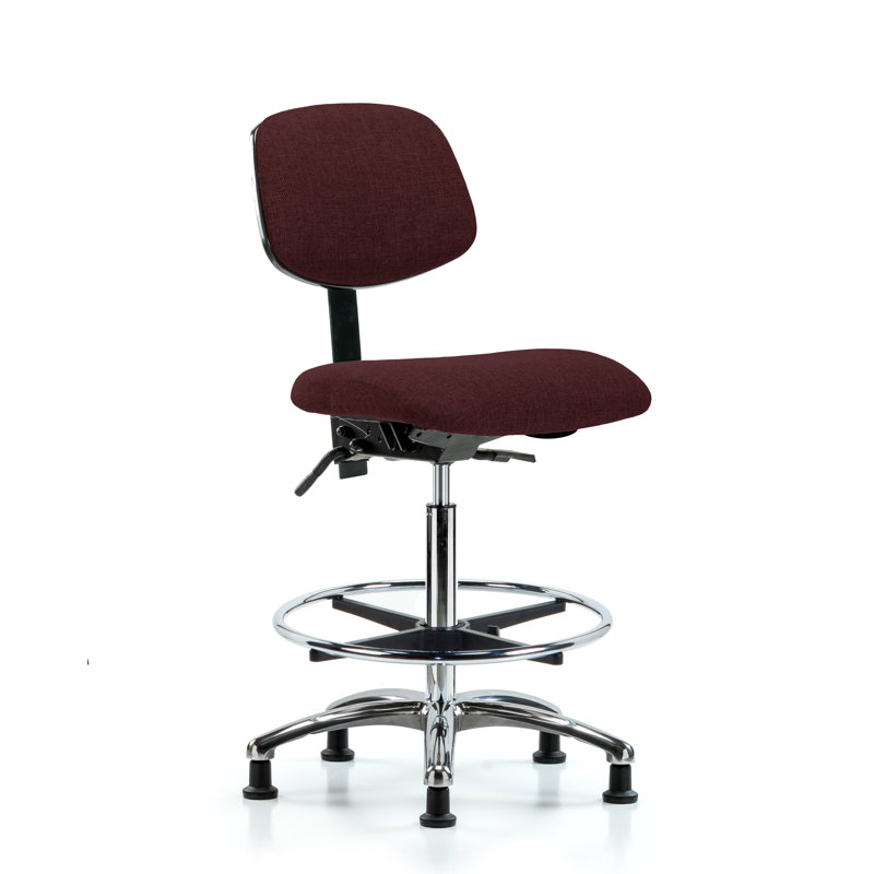 Chaise de dessin Charlotte, Bourgogne, Patins, Non inclus