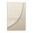 Soft Plush Durr Samurai Bow Yumi Minimalist Clear Area Rug in Beige – Beige Binding-1917695159