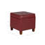 Repose-pieds de rangement carré capitonné Gamalier-33397887