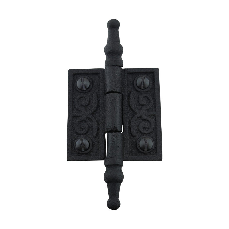 Charnière de porte simple à fixation en surface h 4 po x l 2 po
