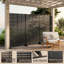 Paravent 5 panneaux Black Sand-128505369