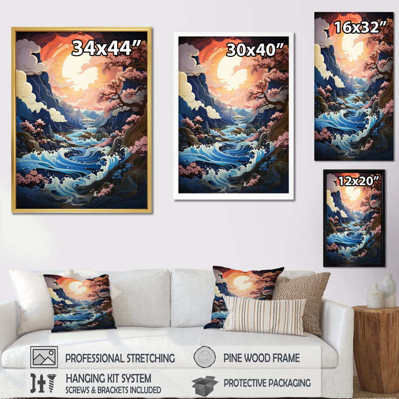 «Iceberg» par Peach Blue Iceberg sur toile, H 20 po x l 12 po x P 1 po, Toile tendue