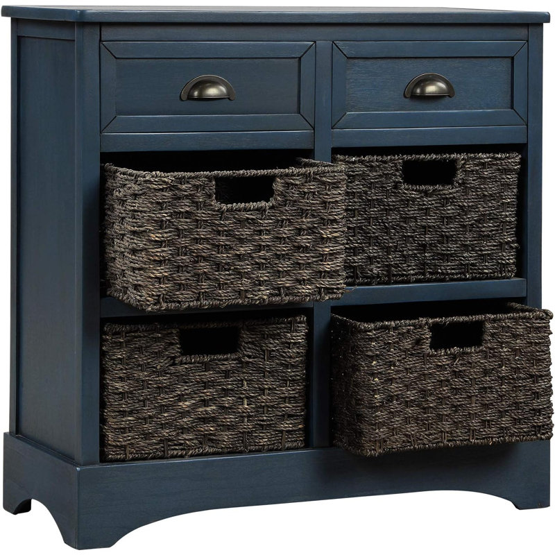 28 Buffet, Bleu marine antique