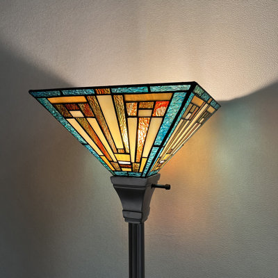 Lampe sur pied Tiffany Torchiere