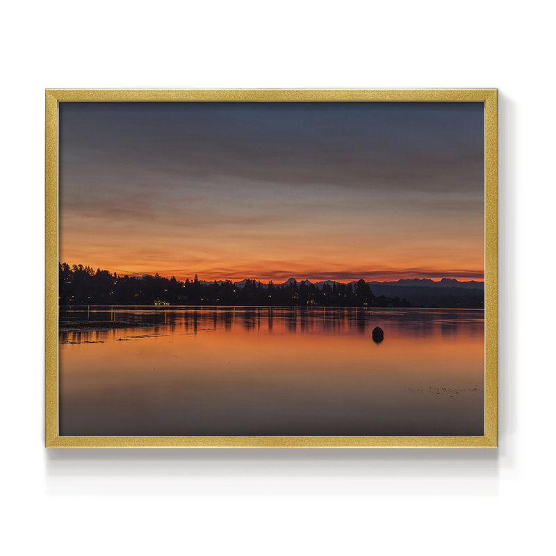 Blaze of Glory - Reproduction encadrée - réarmable, H 11 po x l 14 po