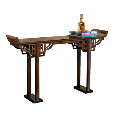 137cm Solid Wood Console Table