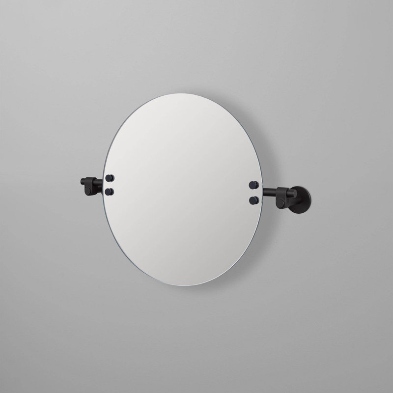MIRROR / SMALL / CAST / WELDERS BLACK, Satin Black, 15.75" x 21.1" 