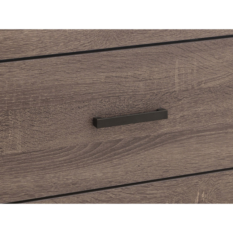 Commode rectangulaire à 4 tiroirs Geary Barrel Oak, Chêne