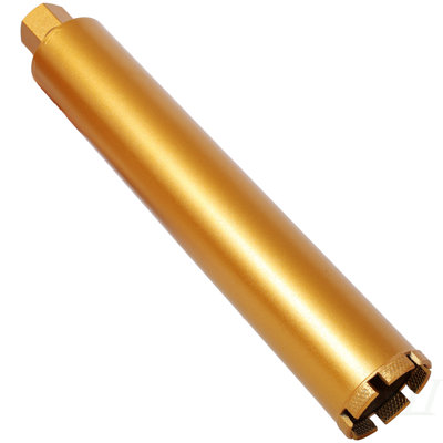 3 Inch Diamond Core Drill Bits,1-1/4"-7 Thread Diamond Core Bit for Cured Concrete with Rebar, Hard Masonry, Brick Block, Stucco, Stone,Mesh 3
