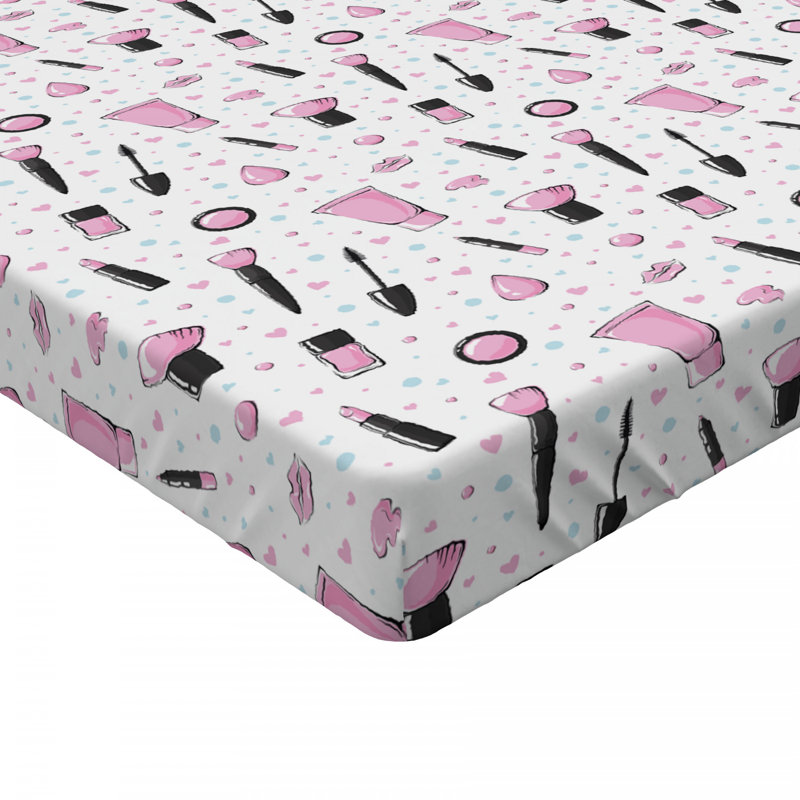 Microfiber Floral Fitted Sheet, Twin XL Fitted Sheet