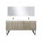 Lancy 80 in W x 20 in D Double Bath Vanity Mirror and Faucet Set-113289542
