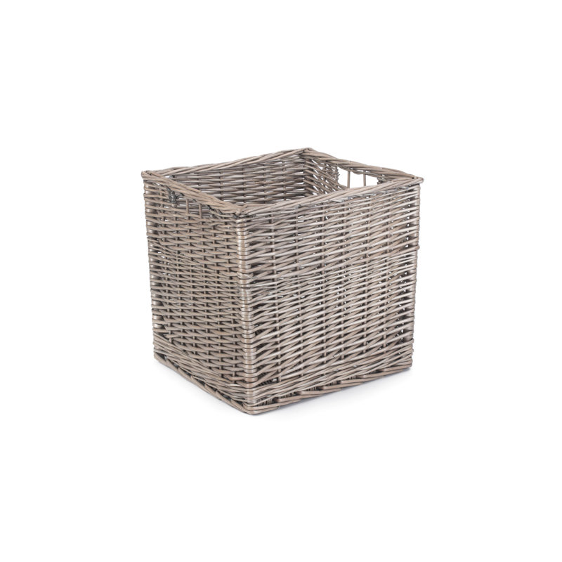 Wicker Square Storage Solution Basket