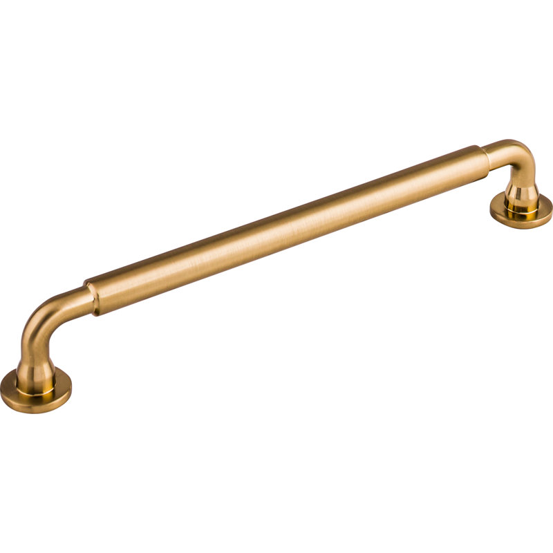 Lily 5 1/16" Center to Center Bar Pull, 7 9/16" Center to Center, Honey Bronze