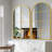 Lachlan Arch Metal Window Pane Wall Mirror-1043613043