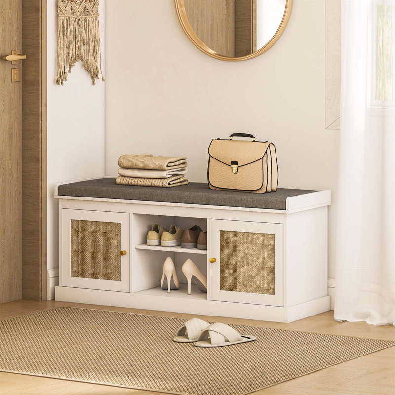 9 Pair Shoe Storage Bench