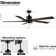 Krishona 54'' Ceiling Fan with LED Lights