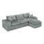 Canapé modulaire 107 po avec méridienne réversible 107 po-225687465