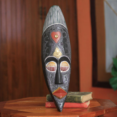 Handmade Traditional People Wall Decor on Wood