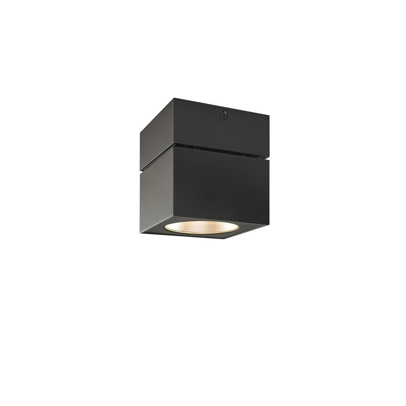Flush Mount, Black