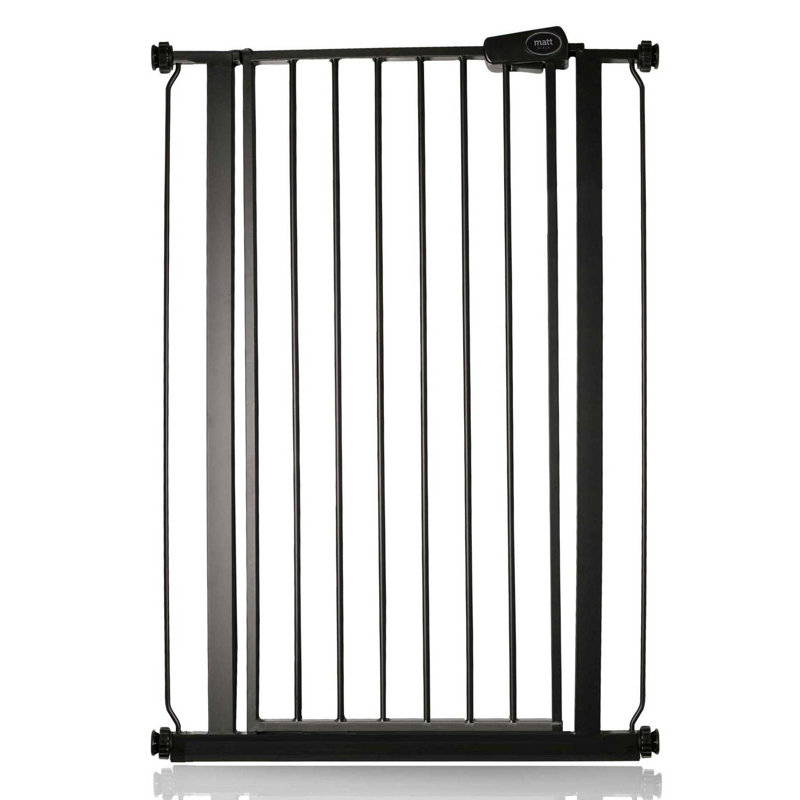 Safety Gate, 104cm H x 82.6cm W x 4cm D, Black