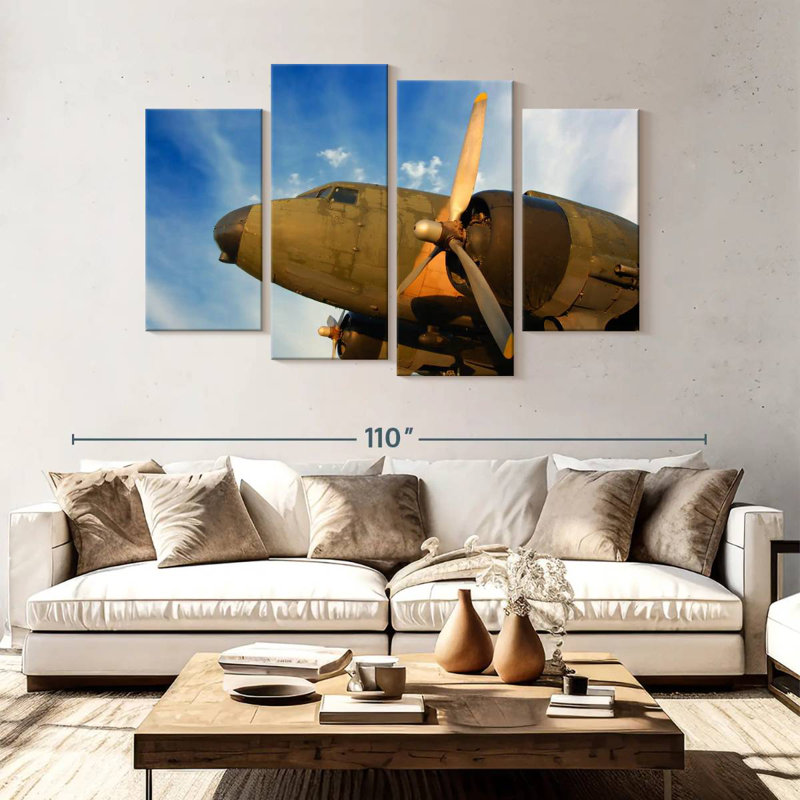 Avion de guerre Mehar Old, H 54 po x l 84 po