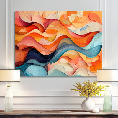 «Lowther», art mural sur toile «Biomorphism»