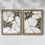 Impression encadrée Melty Blooms I-Premium - prête à être accrochée - aucun clou requis - aucun clou requis-773320487-773320485
