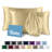 Soft Poly Satin Pillowcase Set-87081307-87081318