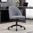 Quaylan Houndstooth Upholstered Armless Rolling Office Task Chair