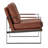 Tosheba Lounge Chair Leatherette With Matte Black Frame-750569333