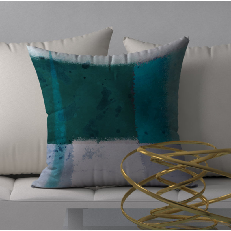 Housse de coussin carrée/insert, 18" x 18"