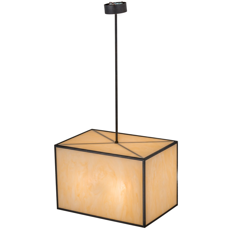 Quadrato 4 - Light Acrylic Square / Rectangle Chandelier