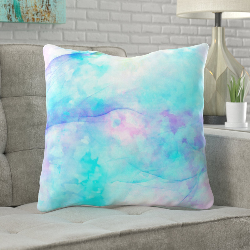Coussin décoratif Brannan, Microsuède, Intérieur