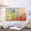 "Trois oiseaux" par Jennifer Lommers, reproduction d'art sur toile tendue-24059501