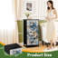 Commode de rangement verticale 4 tiroirs