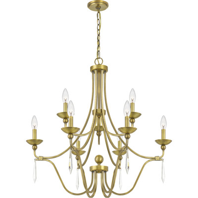 Naccarato 9 - Light Dimmable Tiered Chandelier