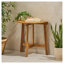 Half-Round Outdoor Bistro Table , 18 " W 30.75 " D