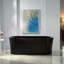 Freestanding Soaking Acrylic Curved Design Bathtub-100481070-94320103