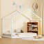 Lit de maison éclairé au sol avec tablettes-1238183261-1213874894